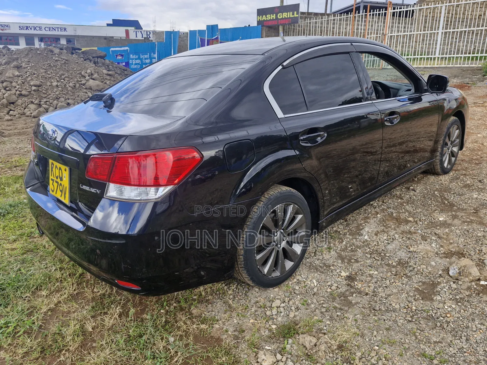 Subaru Legacy 2012 Black