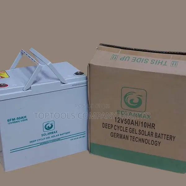 Deep Cycle Gel Solar Battery 12v 50ah