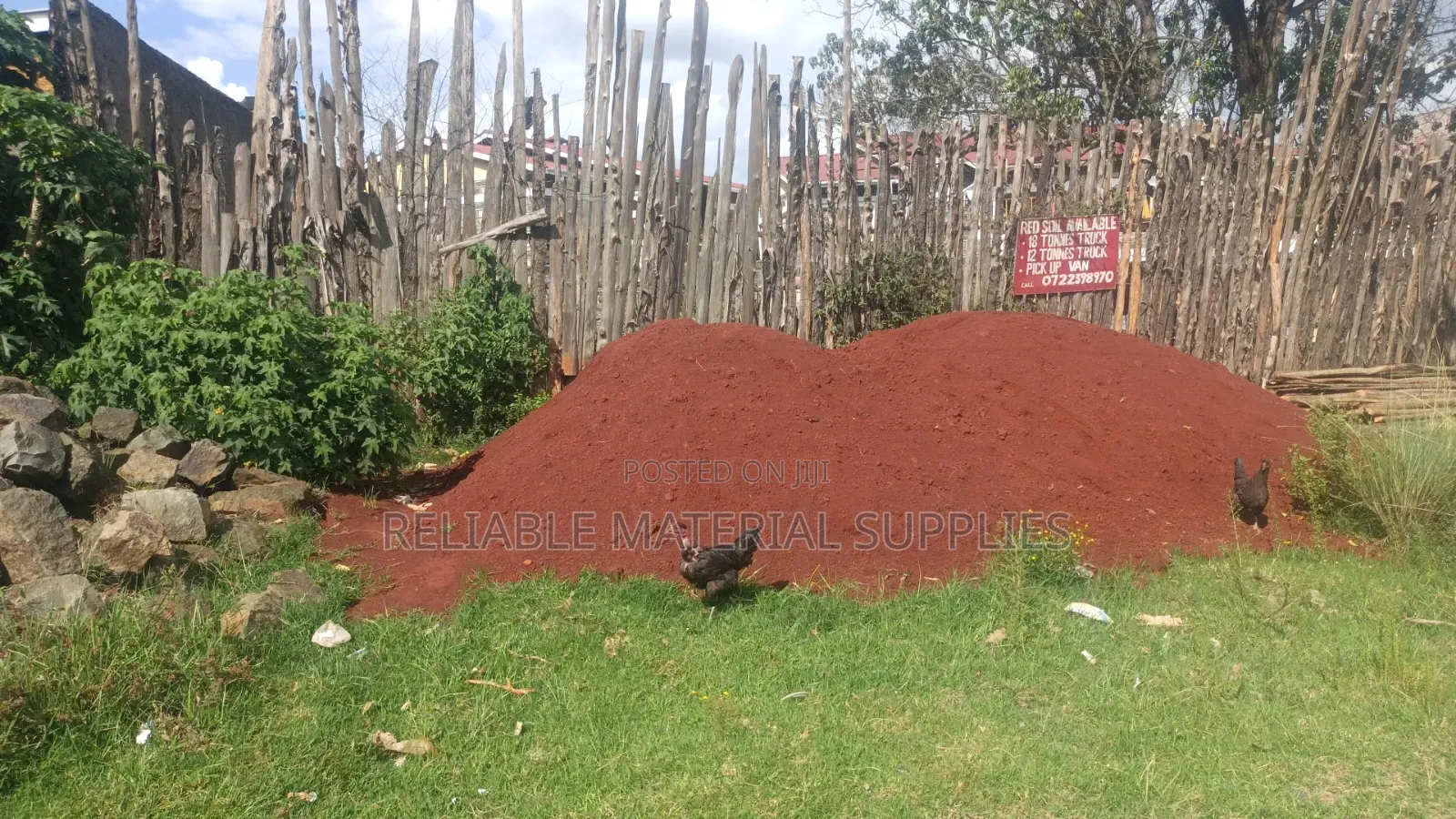 Red Soil Available.