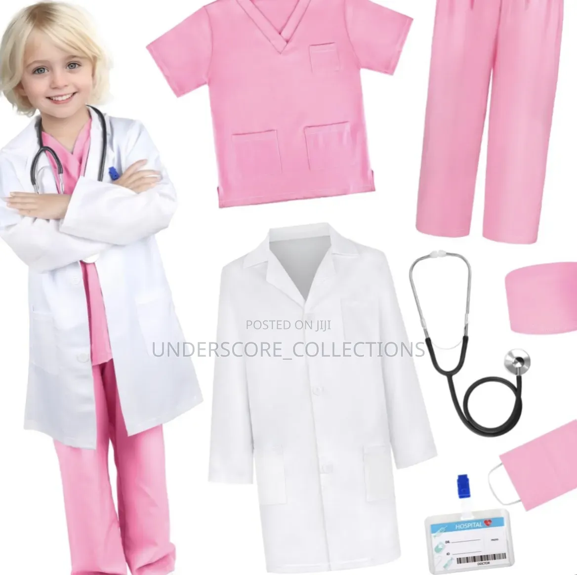 *Unisex Professional Children Doctor's Costume*
