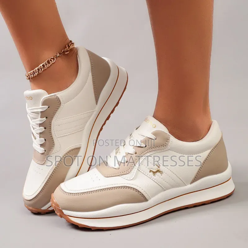Ladies Two-Tone Chunky Sneakers. Sizes 36-42. Delivery Available.