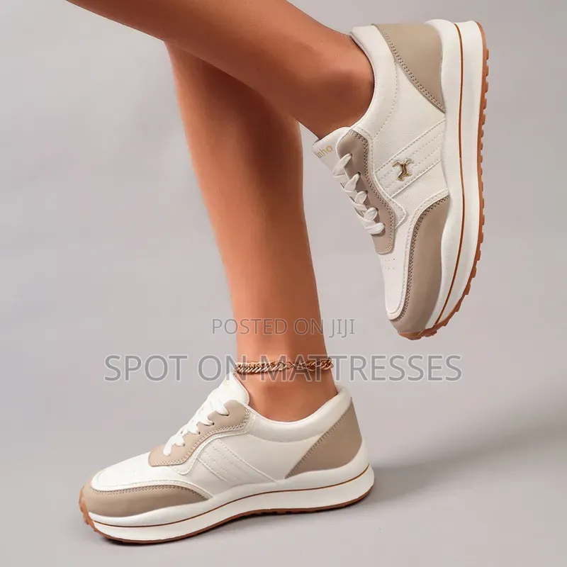 Ladies Two-Tone Chunky Sneakers. Sizes 36-42. Delivery Available.