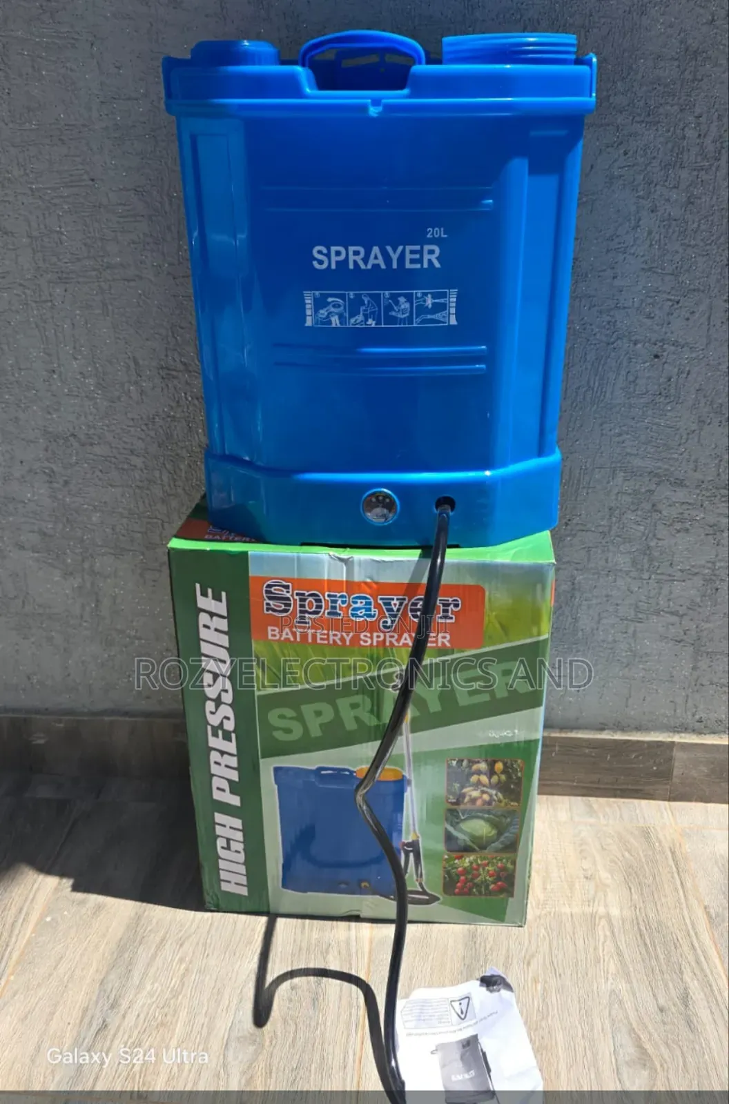Reachable Knapsack Sprayer 20l