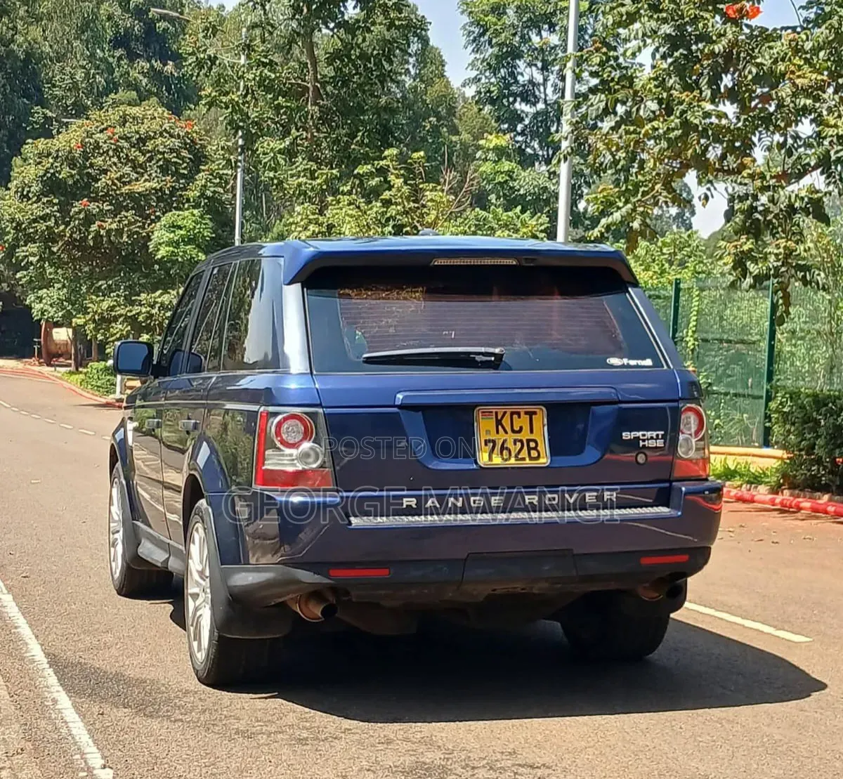 Land Rover Range Rover Sport 2011 Blue