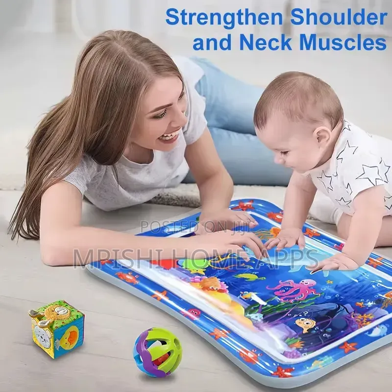 Baby Tummy Time Playmat Inflatable Water Mat