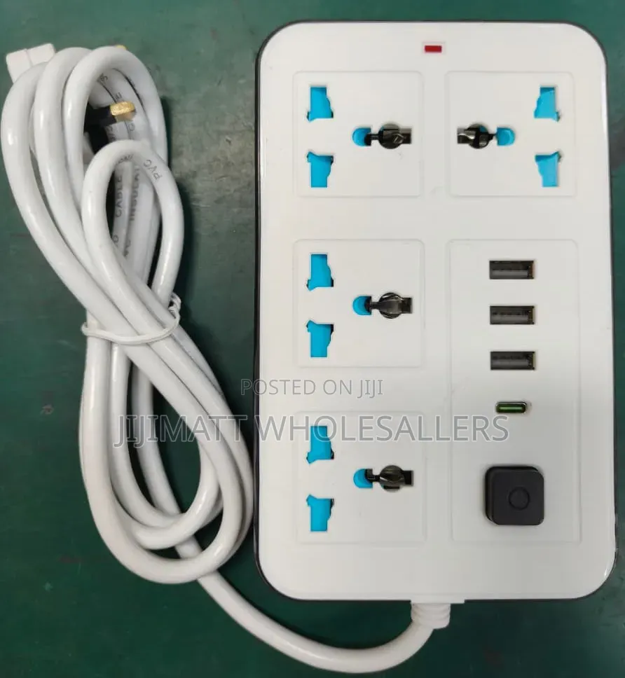 4 Ways Extension With 4 Usb Port Available