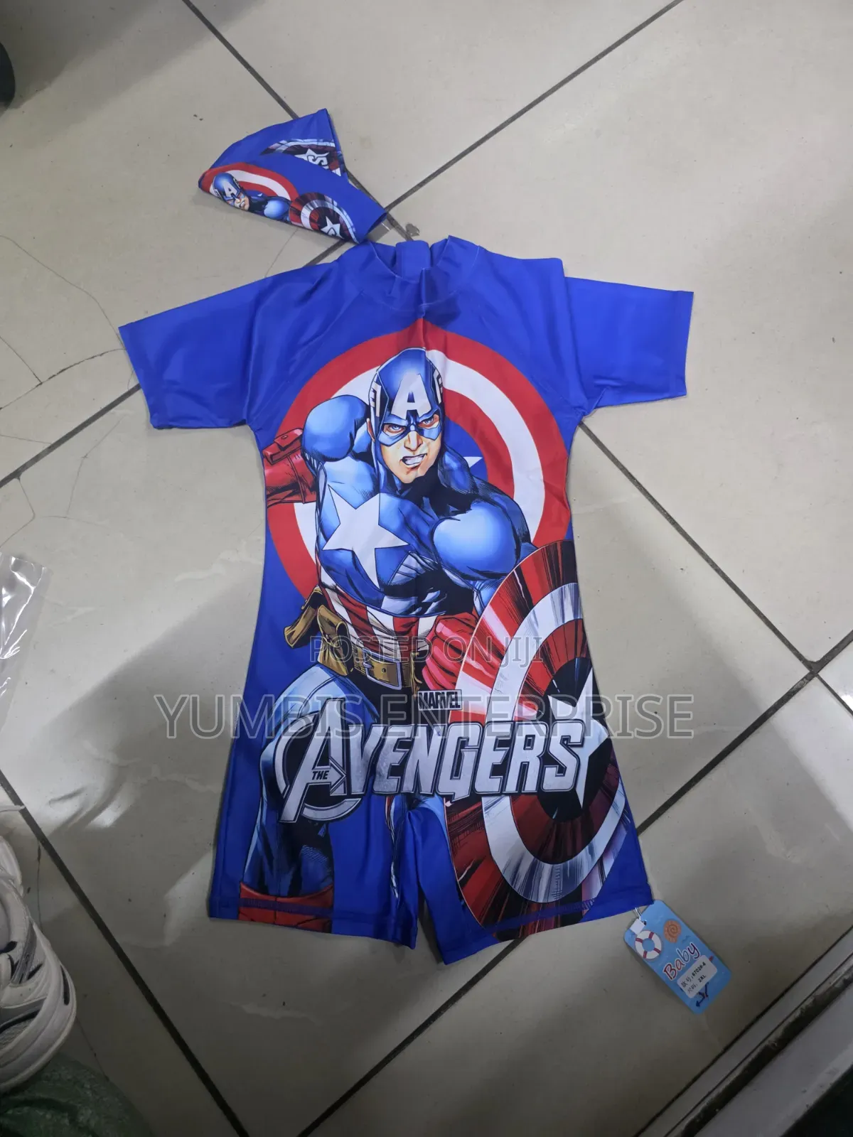Kids Swimming Costumes Avengers Cartoon Age 3yrs to 14yrs