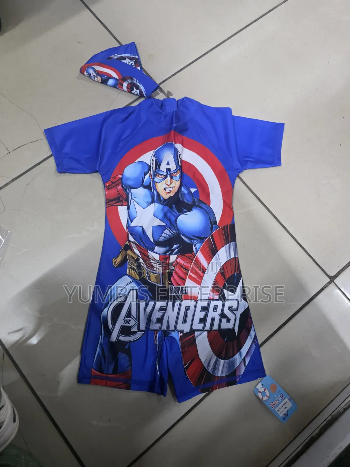 Kids Swimming Costumes Avengers Cartoon Age 3yrs to 14yrs