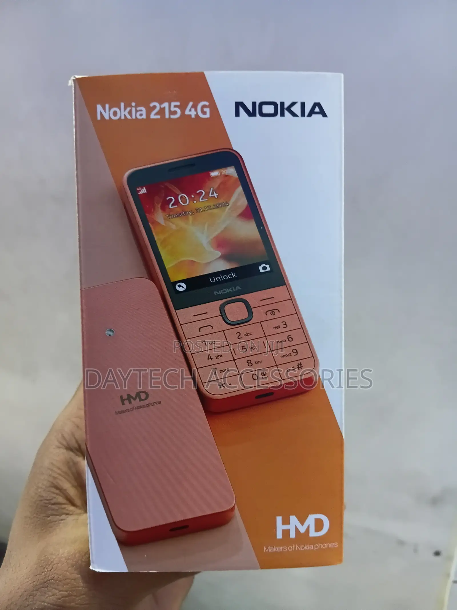New Nokia 215 4G Black
