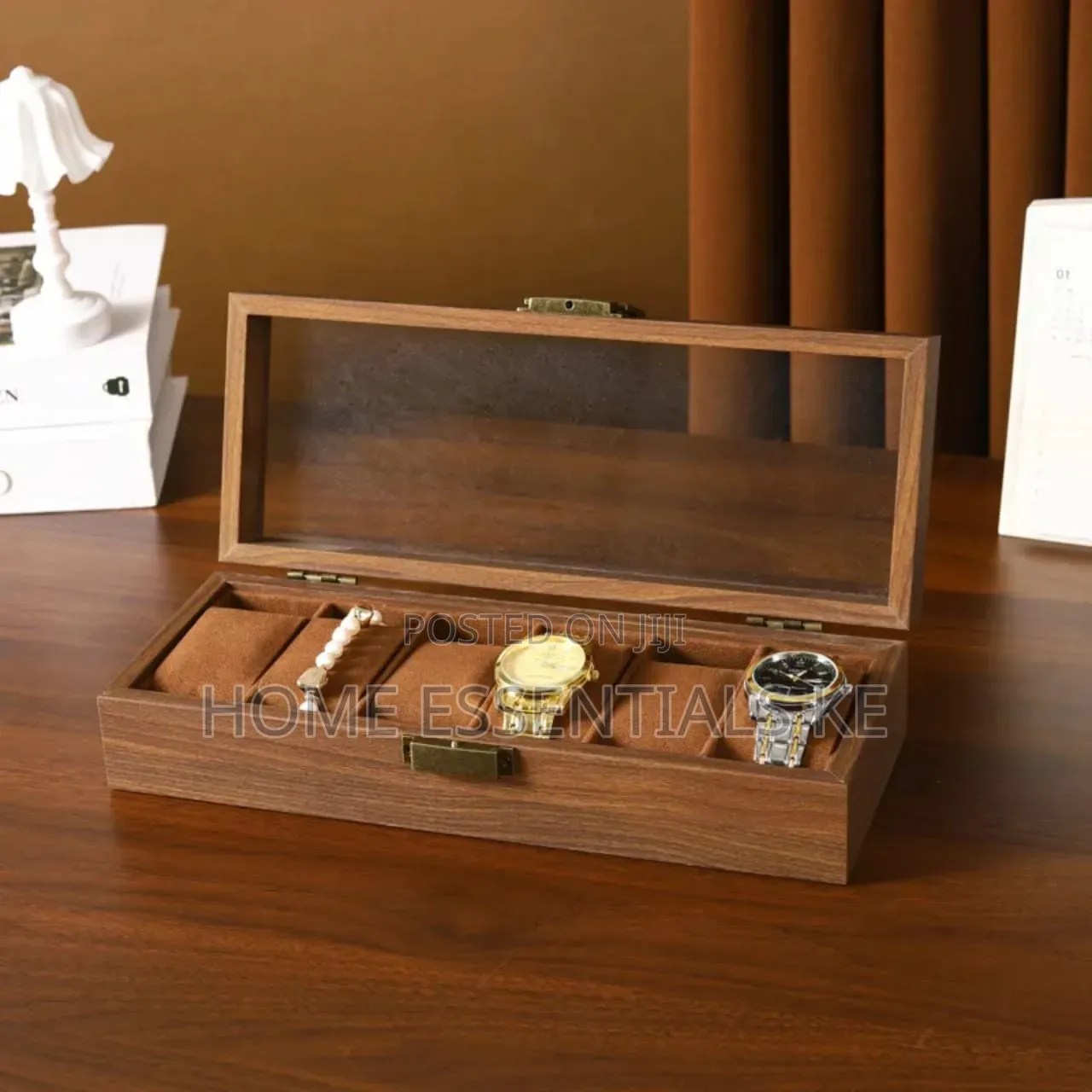 *6 Slots Premium Quality Watch Organizer/ Storage Box