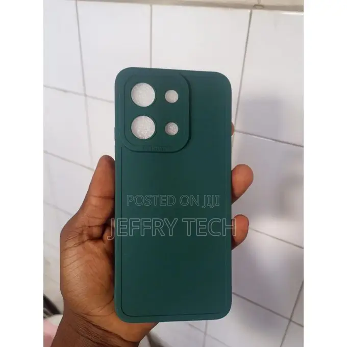 Green Xiaomi 15c Phone Soft Silicone Back Cover Case
