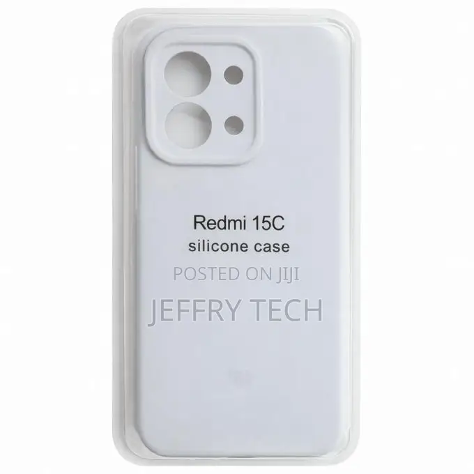 Redmi 15c Back Cover Soft Liquid Skin Friendly Silicone Rubber Envir