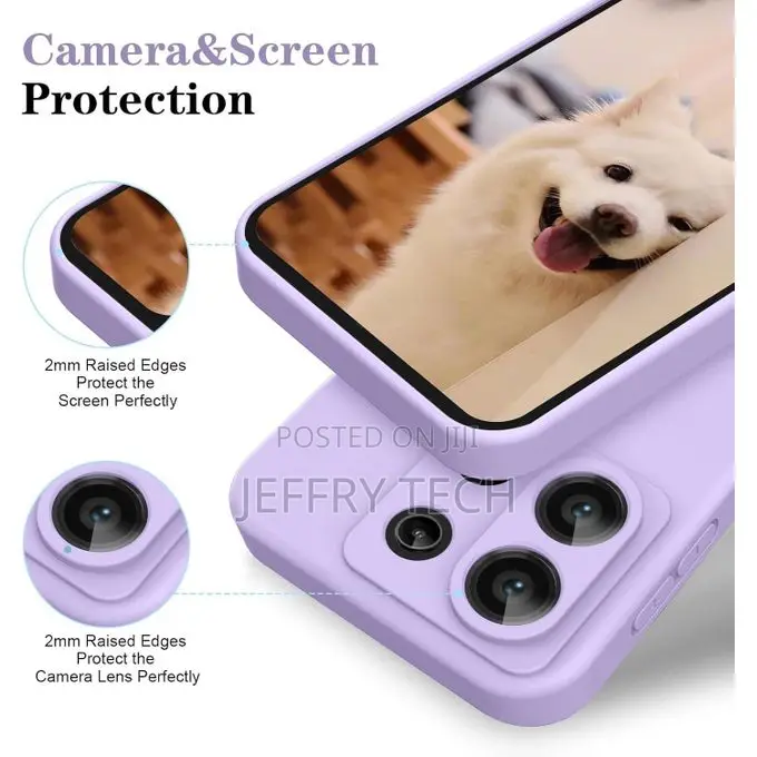 Soft Flexible Silicone Case for Xiaomi Redmi Note 13 Pro, Shockproof