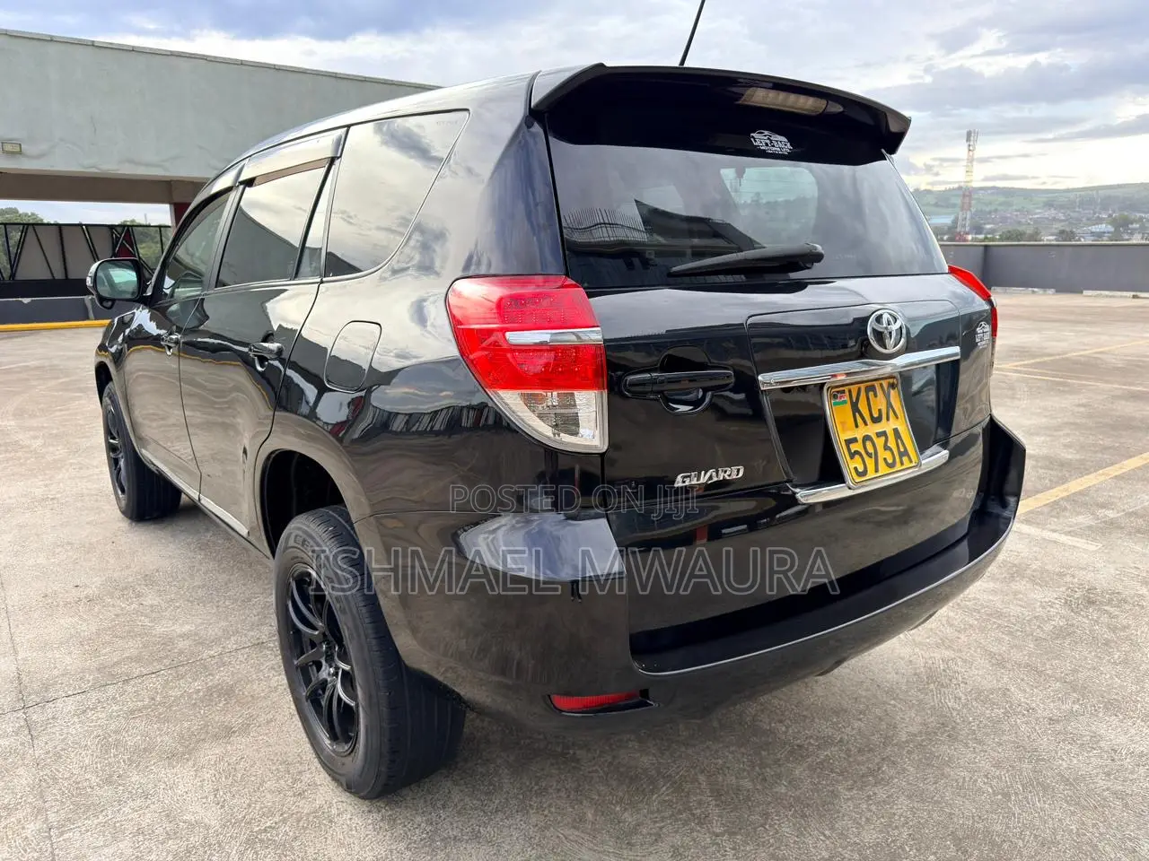 Toyota Vanguard 2012 Black