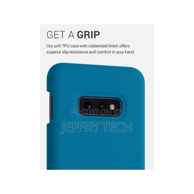 Soft Flexible Silicone Case for Samsung Galaxy S10e, Shockproof Anti-S