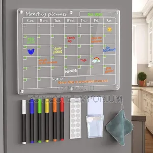 Fridge Calendar Meal Planner-Magnetic