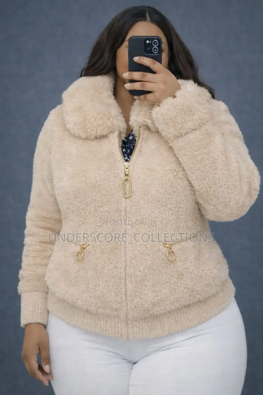Ladies Casual Cum Official Soft Fluffy Jackets
