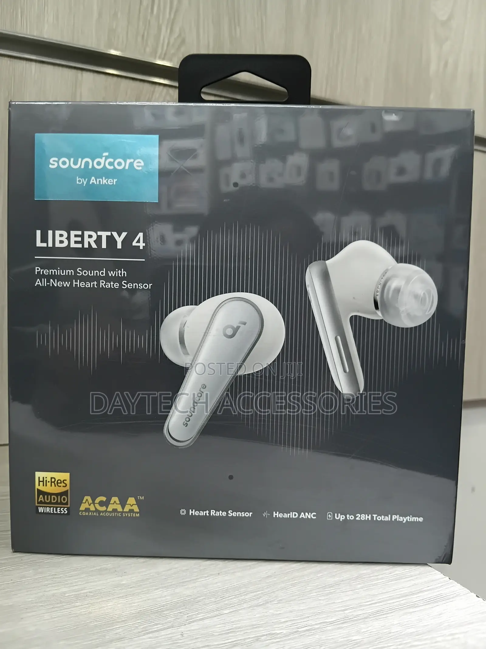 Anker Soundcore Liberty 4 Noise Cancelling Earbuds - White