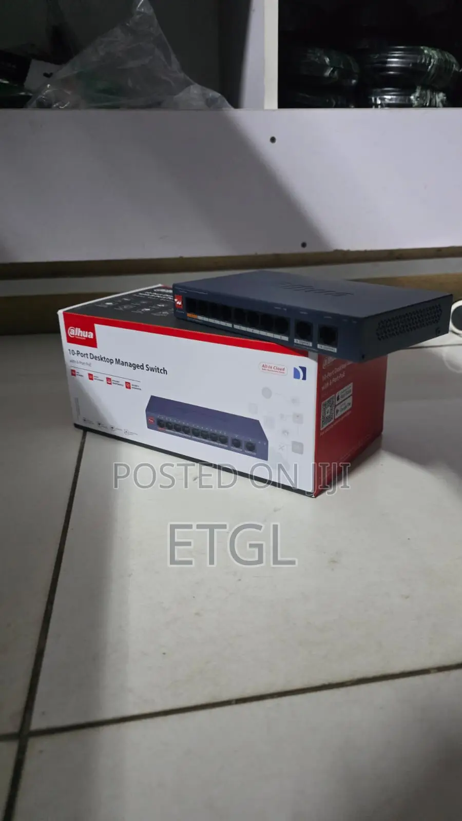 Dahua 10 Poe Switch Dh-Cs4010-8et2gt-60 Desktop Switch