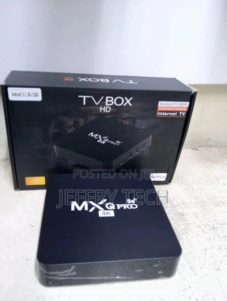 Android 11 Smart Tv Box – 16gb Ram, 256gb Rom, Ultra Hd, Wi-fi, Bl