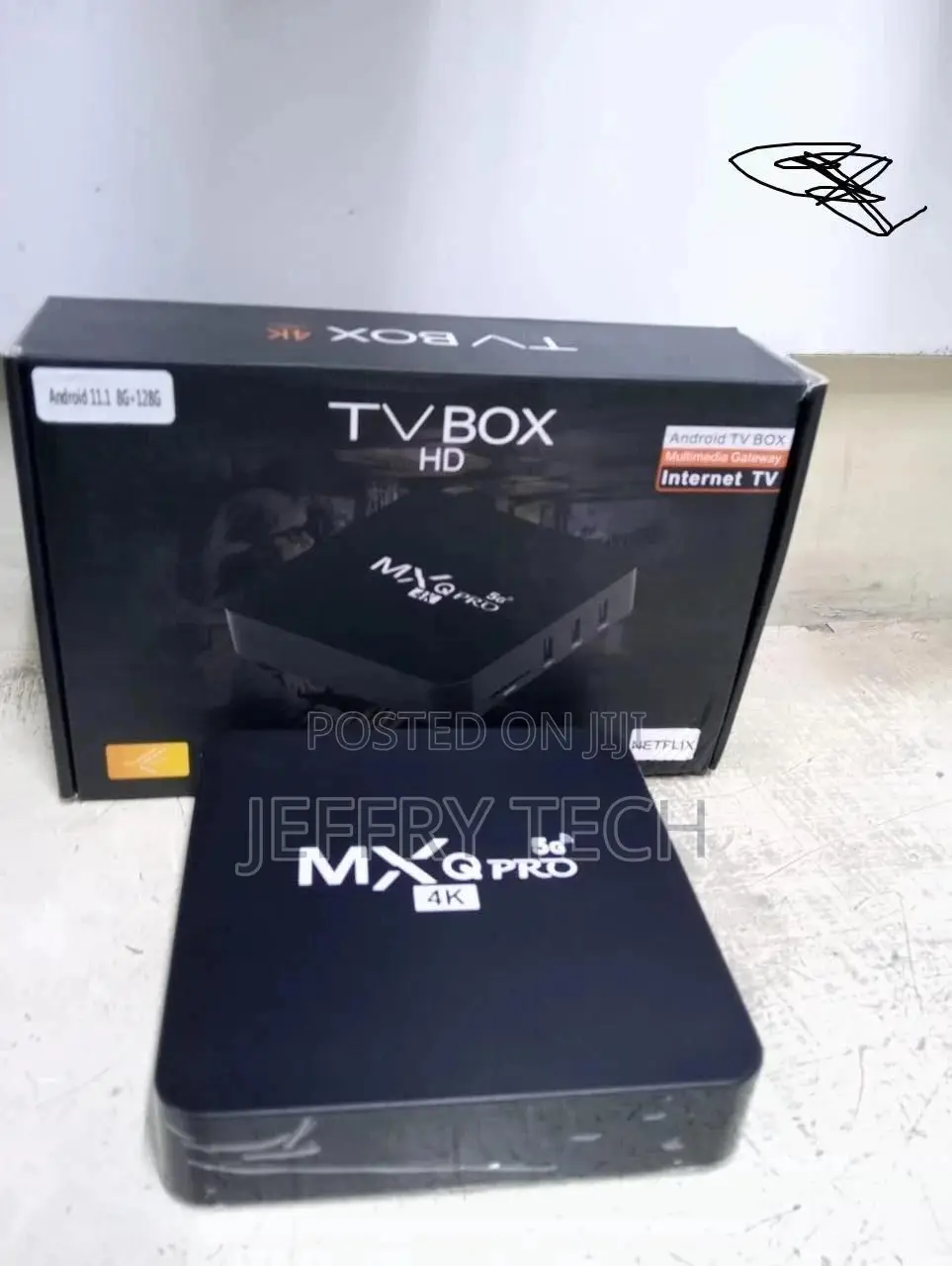 Android 11 Smart Tv Box – 16gb Ram, 256gb Rom, Ultra Hd, Wi-fi, Bl