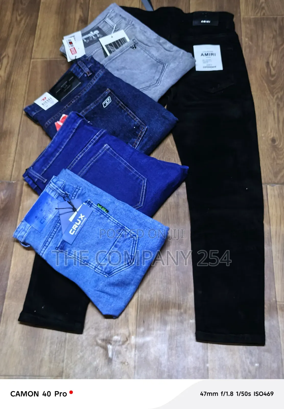Quality Casual Denim Slim Fit Amiri Diesel Jeans for Men