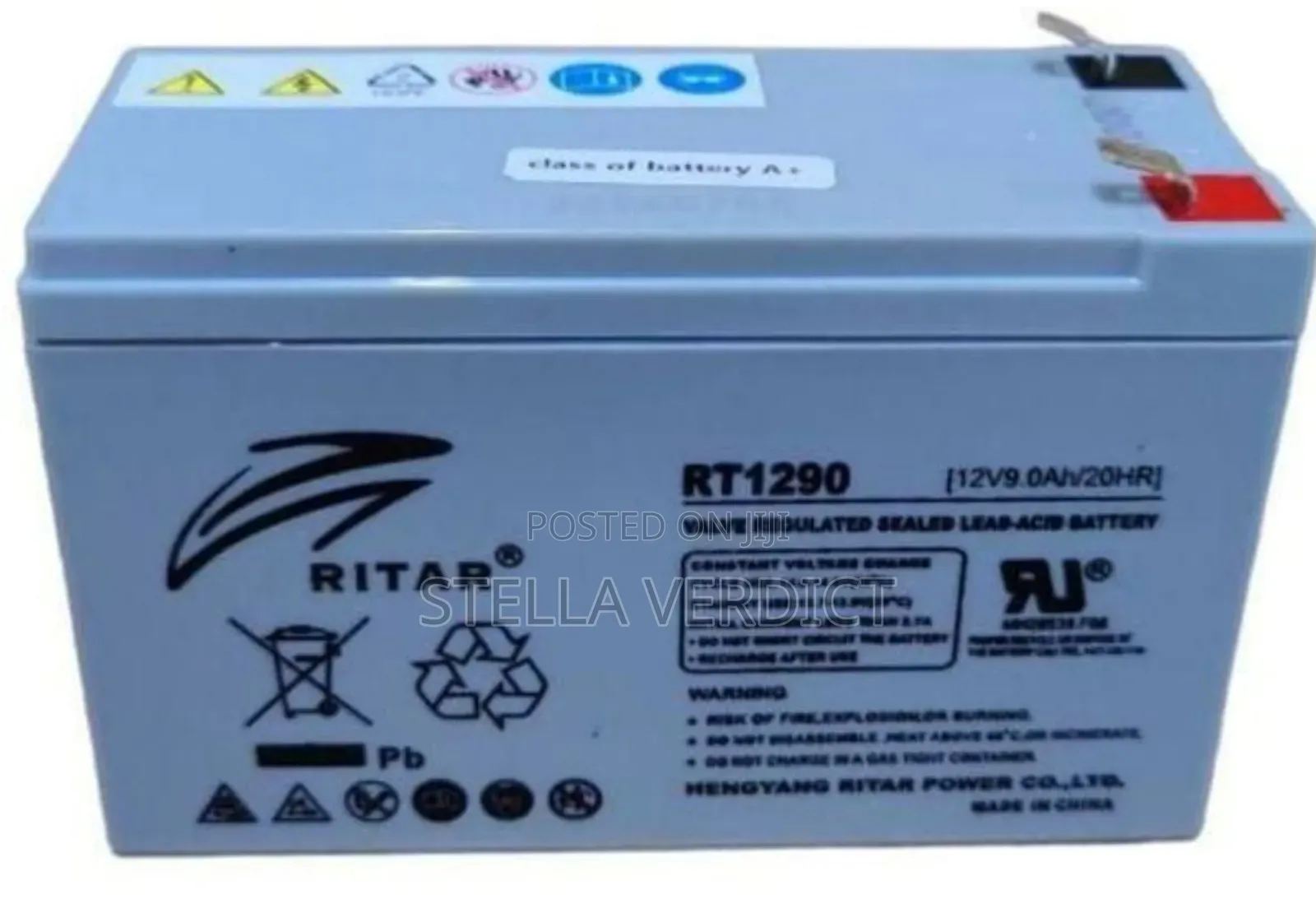 Rita Solar Battery 4.5 Ah 6 Volts
