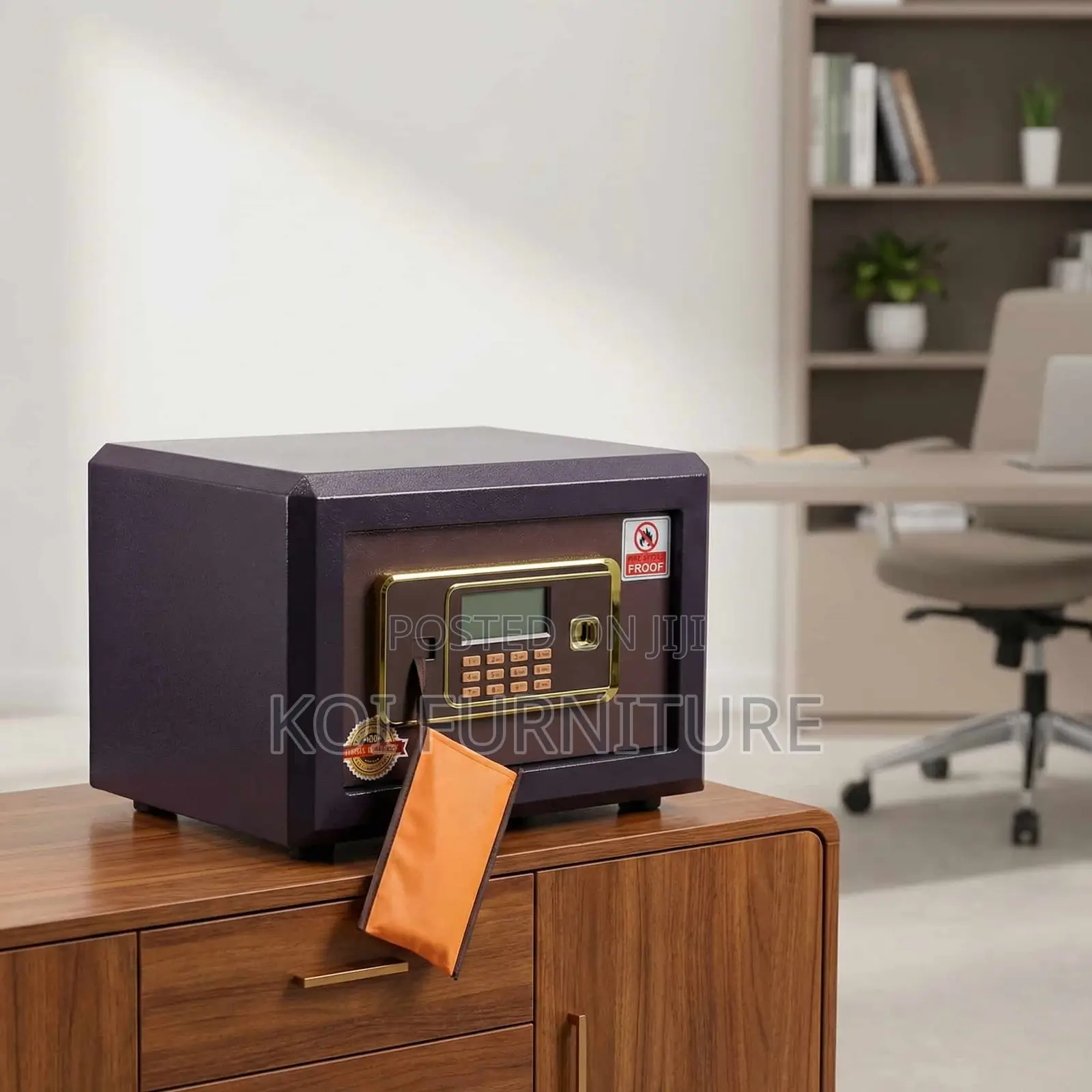 Office Safe : 22kg Digital Fireproof Safe Box