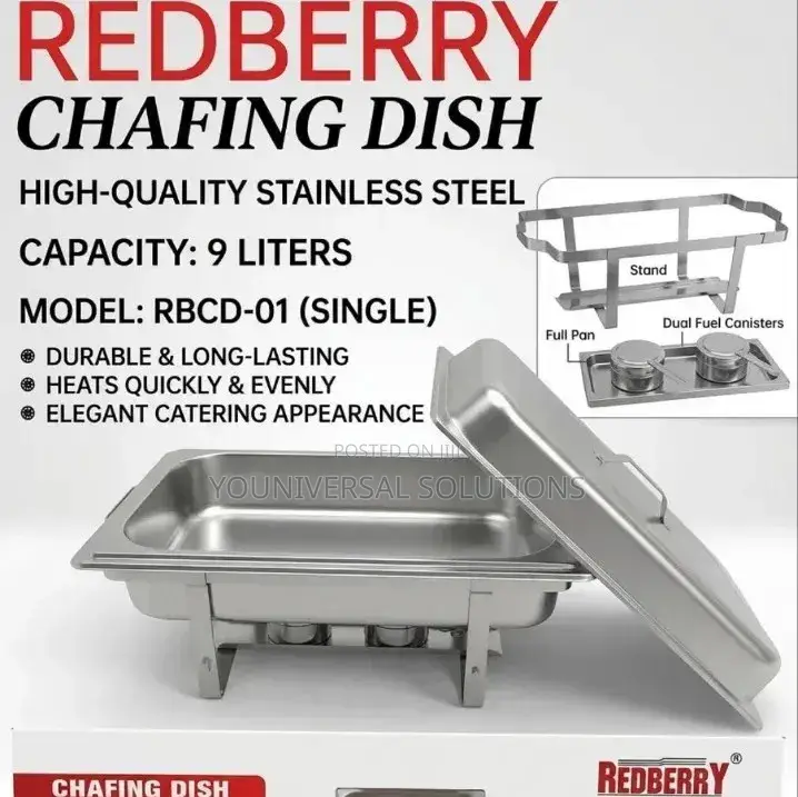 Redberry 9l Chafing Dish (Single)