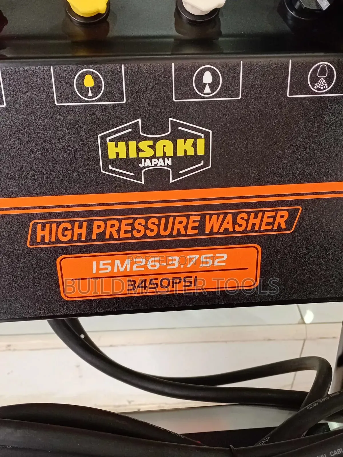 Hisaki 3450 Psi High-Pressure Washer