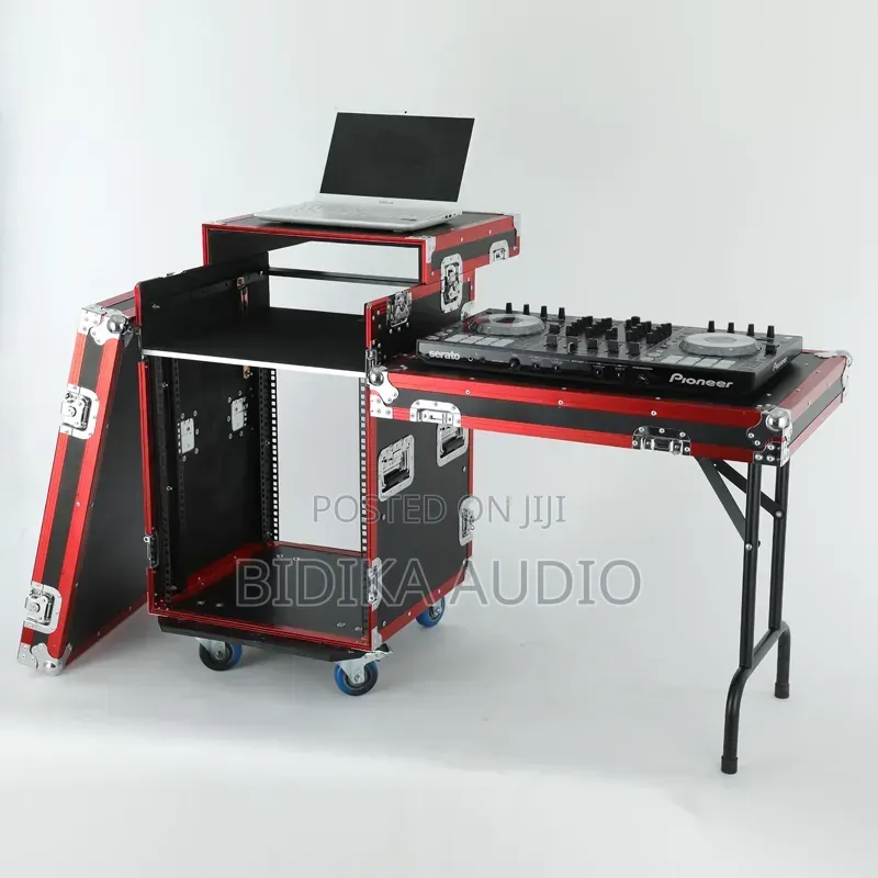 Case / 19” 12u Heavy-Duty Mixer Rack Flight Case