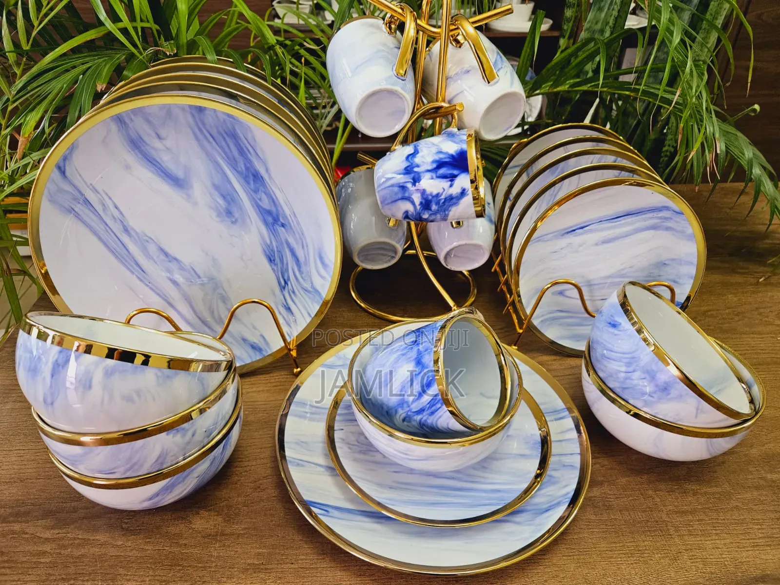 24pcs Luxurious Dinner Set - Pt