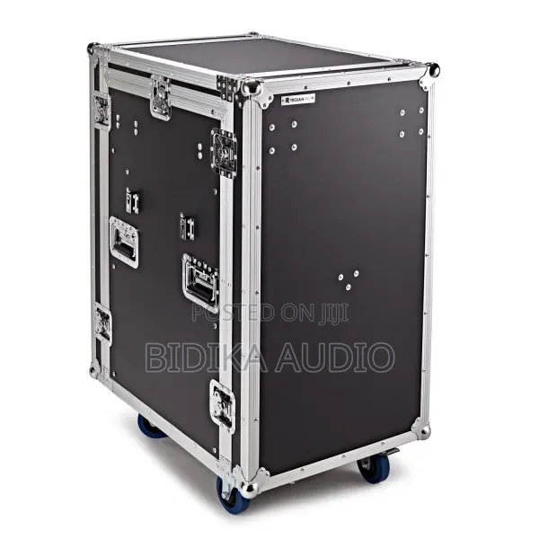16u Heavy-Duty Pop-Up Mixer Rack Flight Case