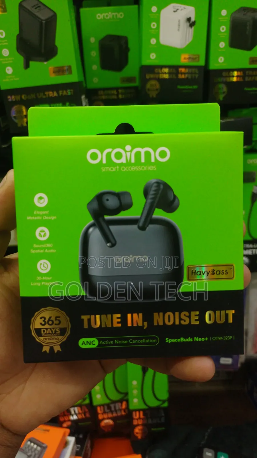 Oraimo Spacebuds Neo+ Anc Wireless Earbuds With Spatial Audio