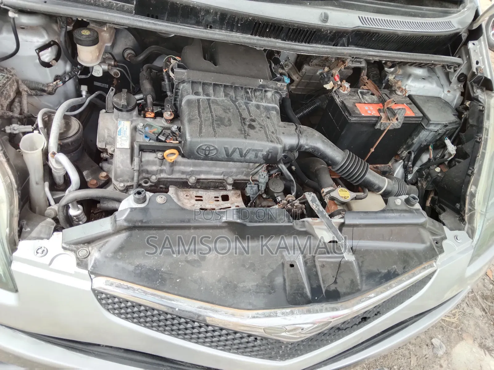 Toyota Ractis 2008 Silver