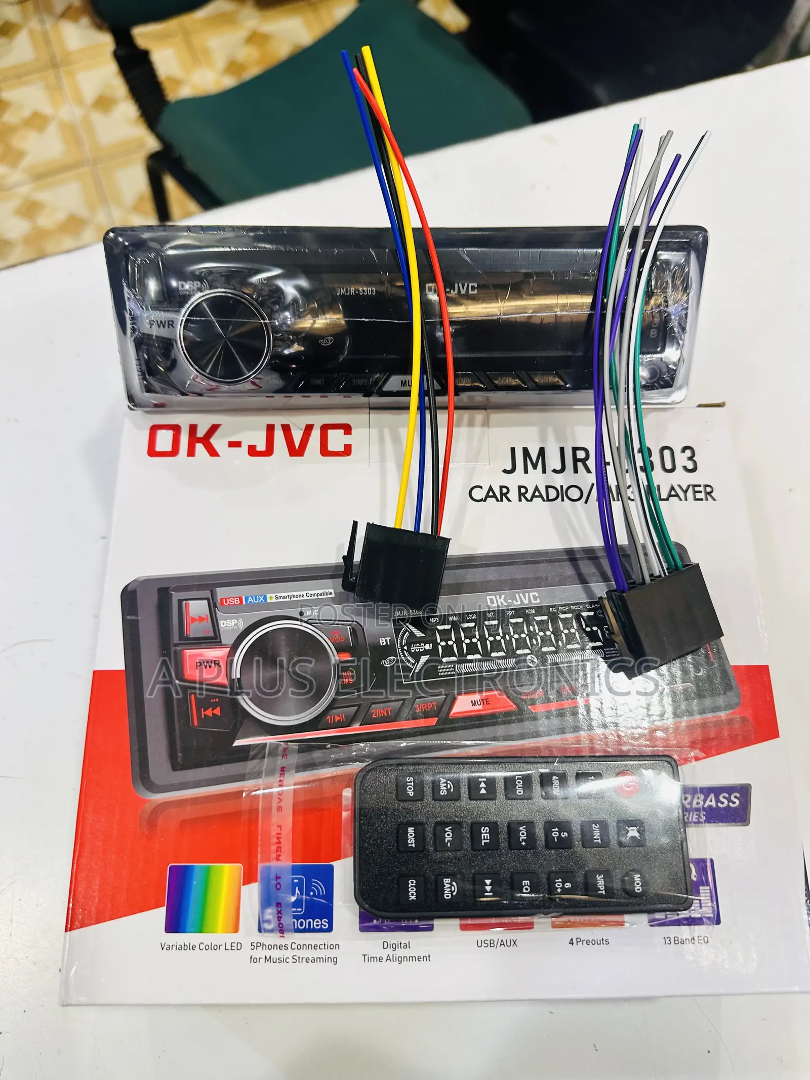 JVC Car Radio 5303 – Original JVC Stereo System
