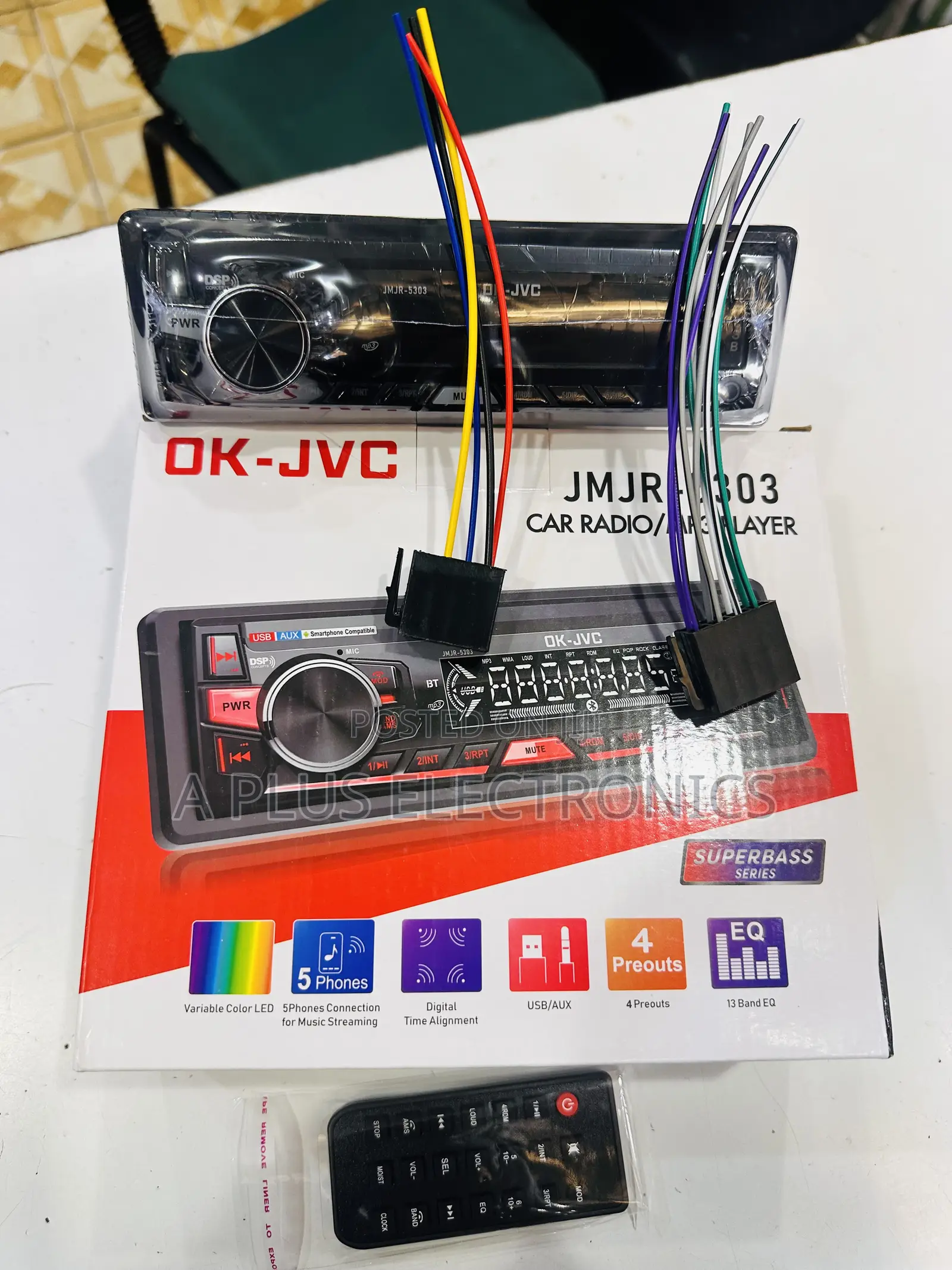 JVC Car Radio 5303 – Original JVC Stereo System