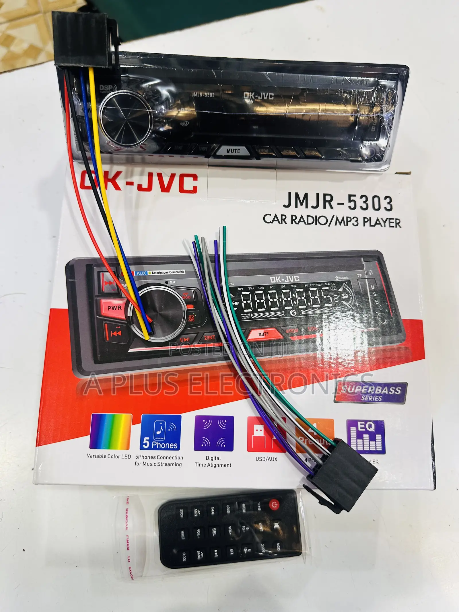JVC Car Radio 5303 – High-Quality Car Audio Unit