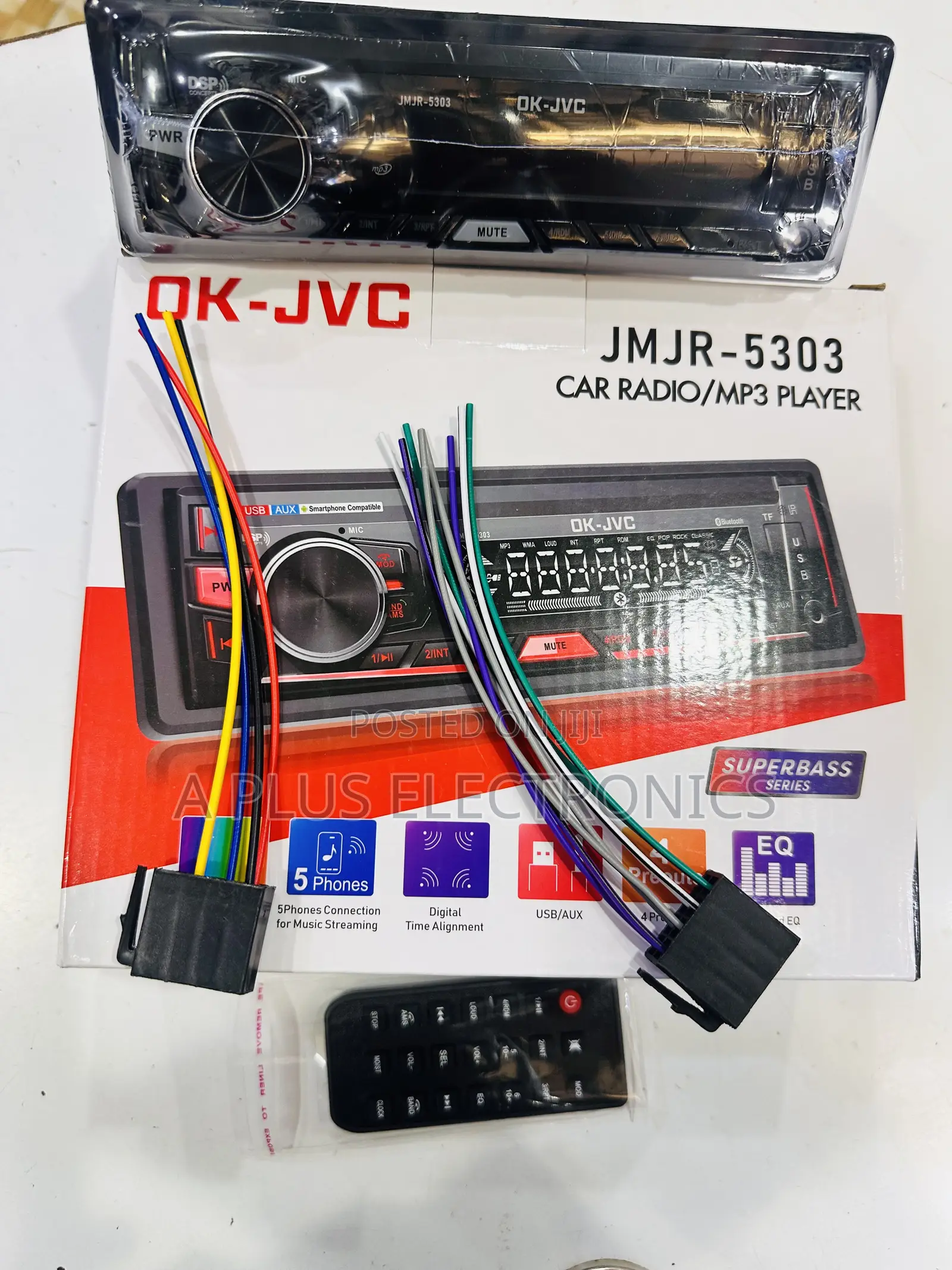JVC Car Radio 5303 – High-Quality Car Audio Unit