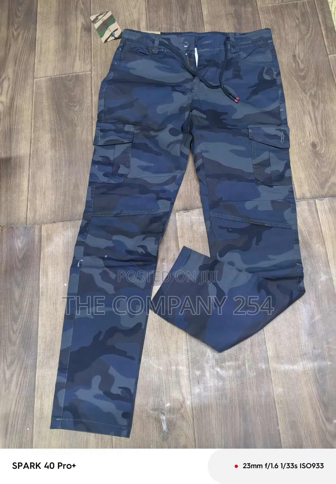 Quality Casual Combat Unisex Side Pocket Camouflage Combat Trousers