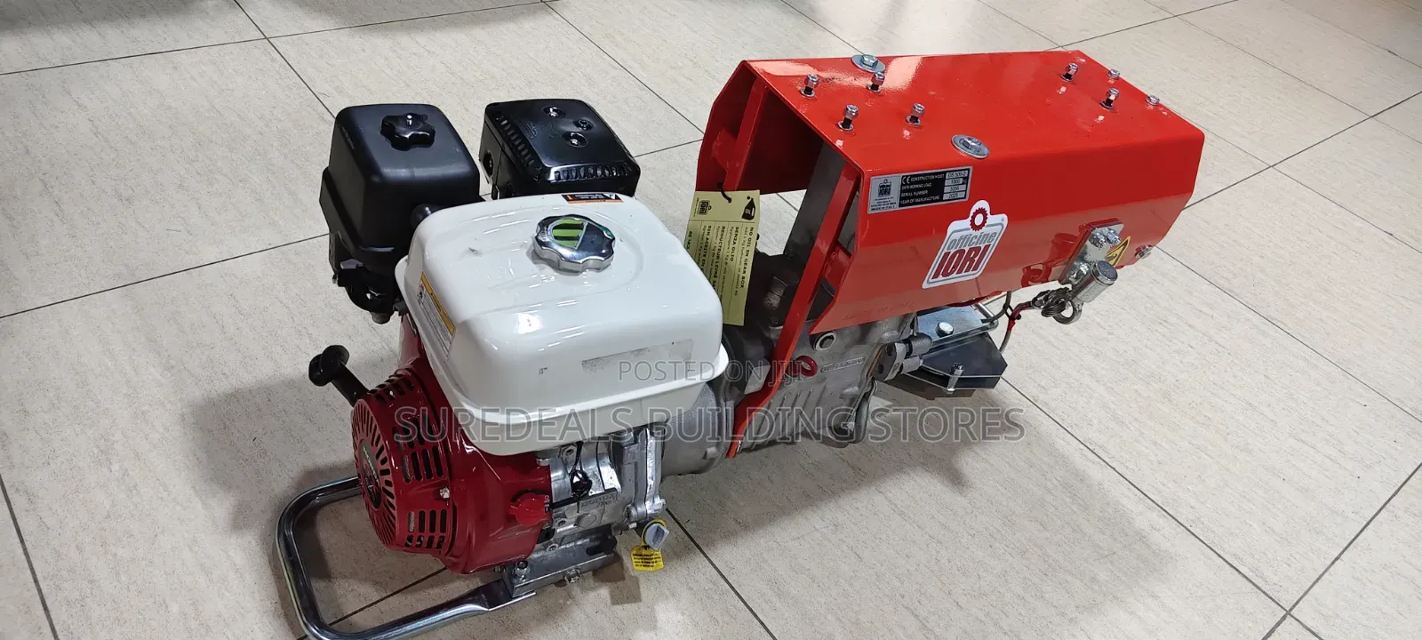 1 Tonne Concrete Hoist With Stand and 2 Buckets