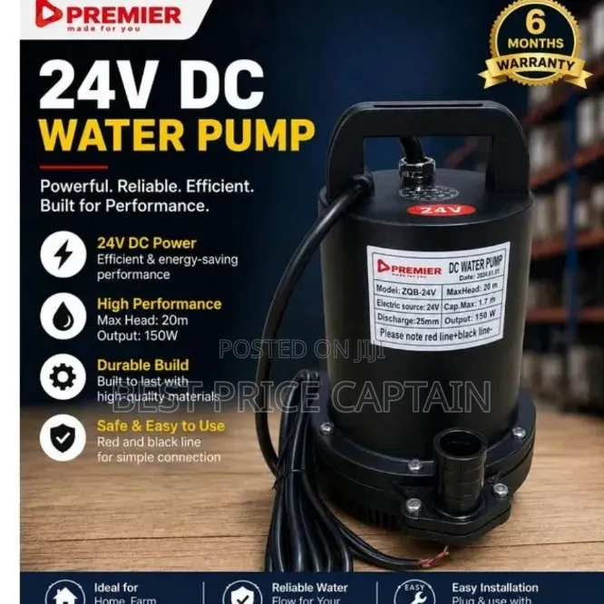 Premier Water Pump 24v Dc