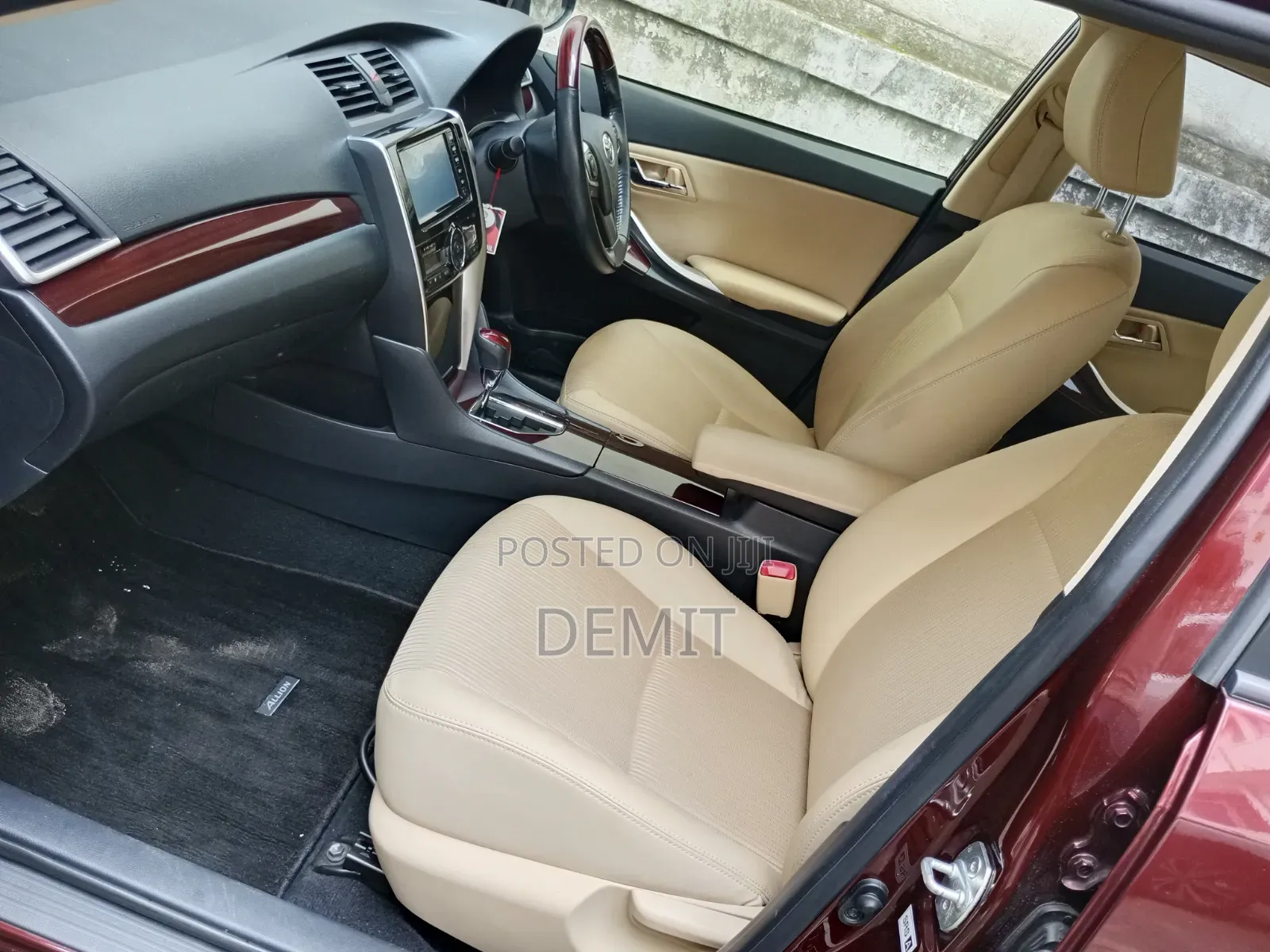 Toyota Allion 2018 Maroon