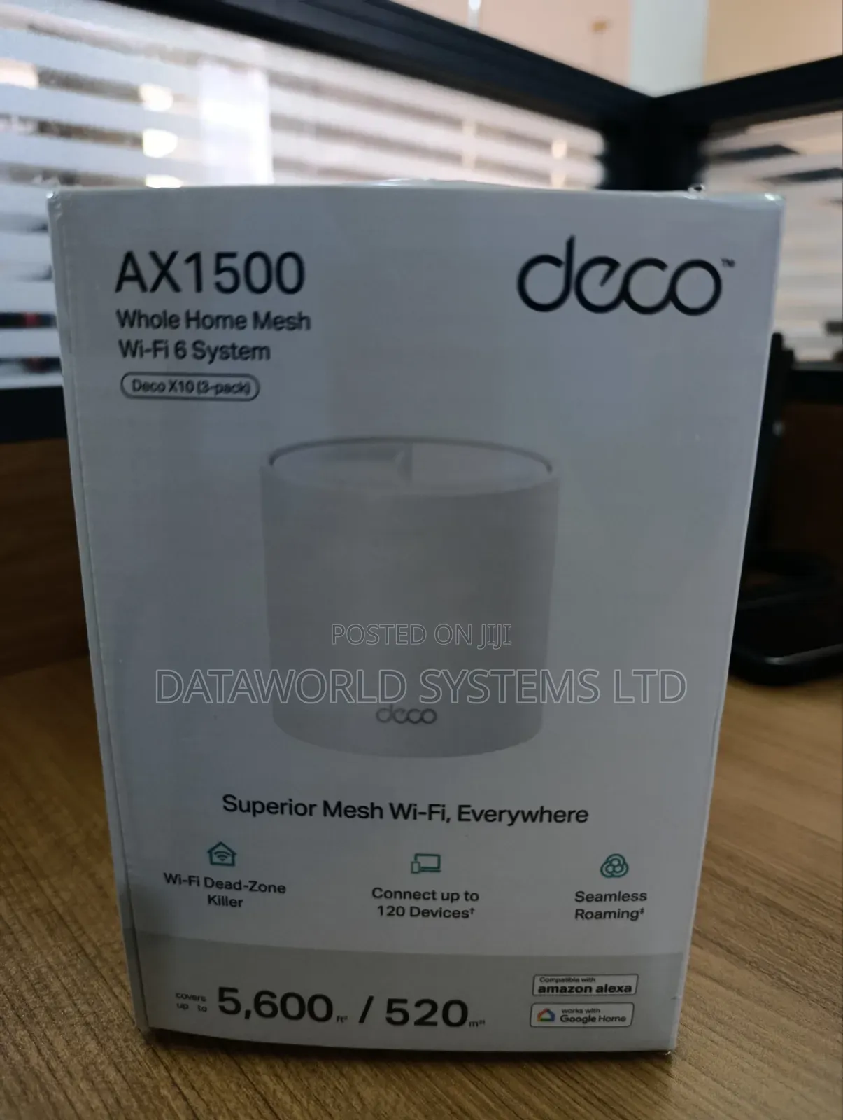 Tp-Link Deco X10 (3-Pack) Ax1500 Whole Home Wi-Fi 6 System