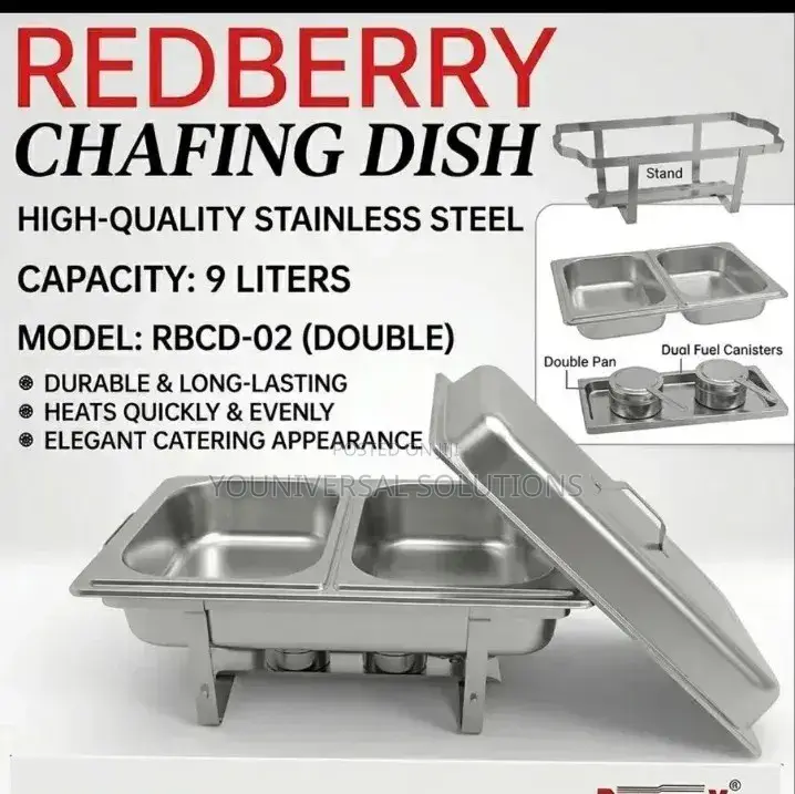Redberry 9l Chafing Dish ( Double)