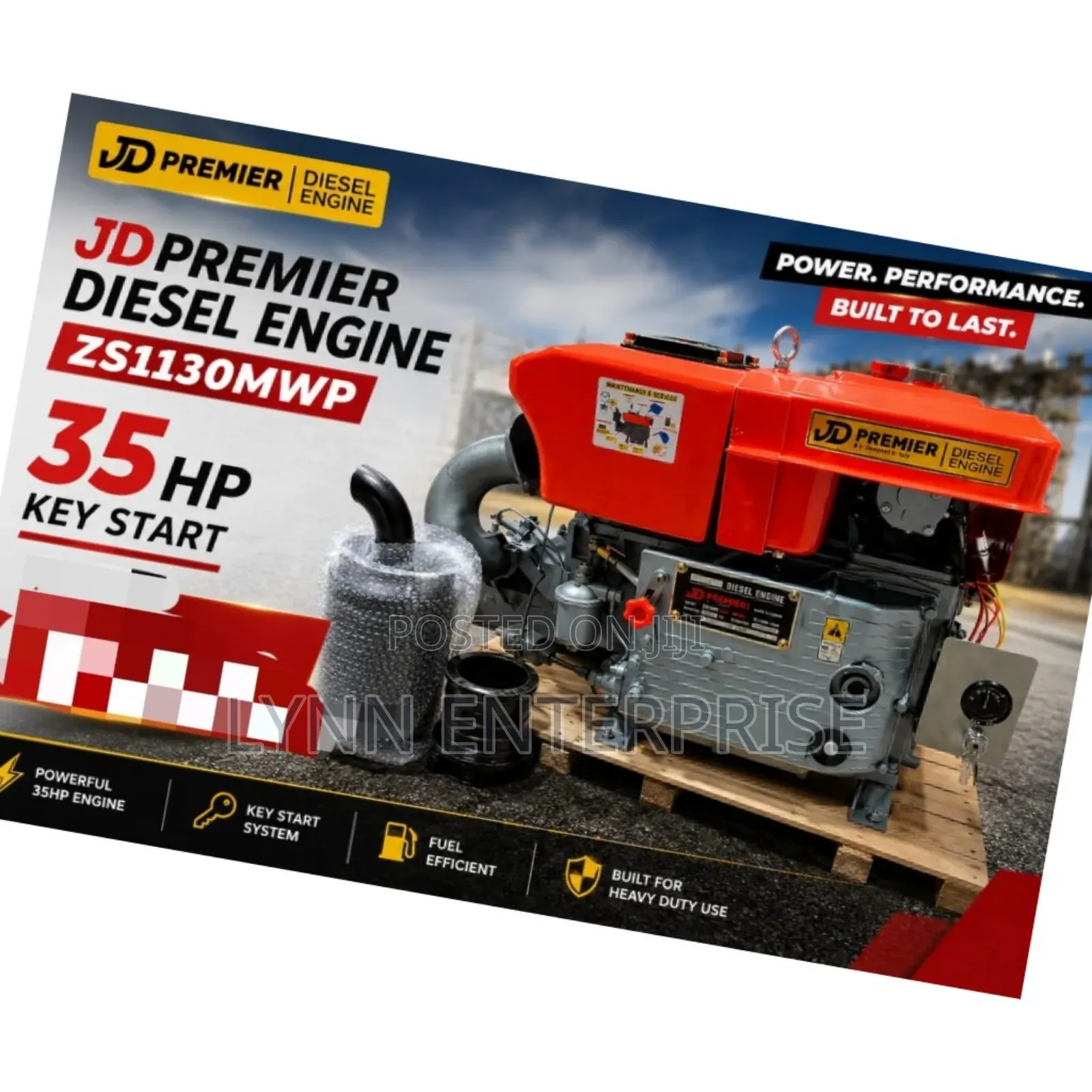 Jd Premier Diesel Engine 35hp