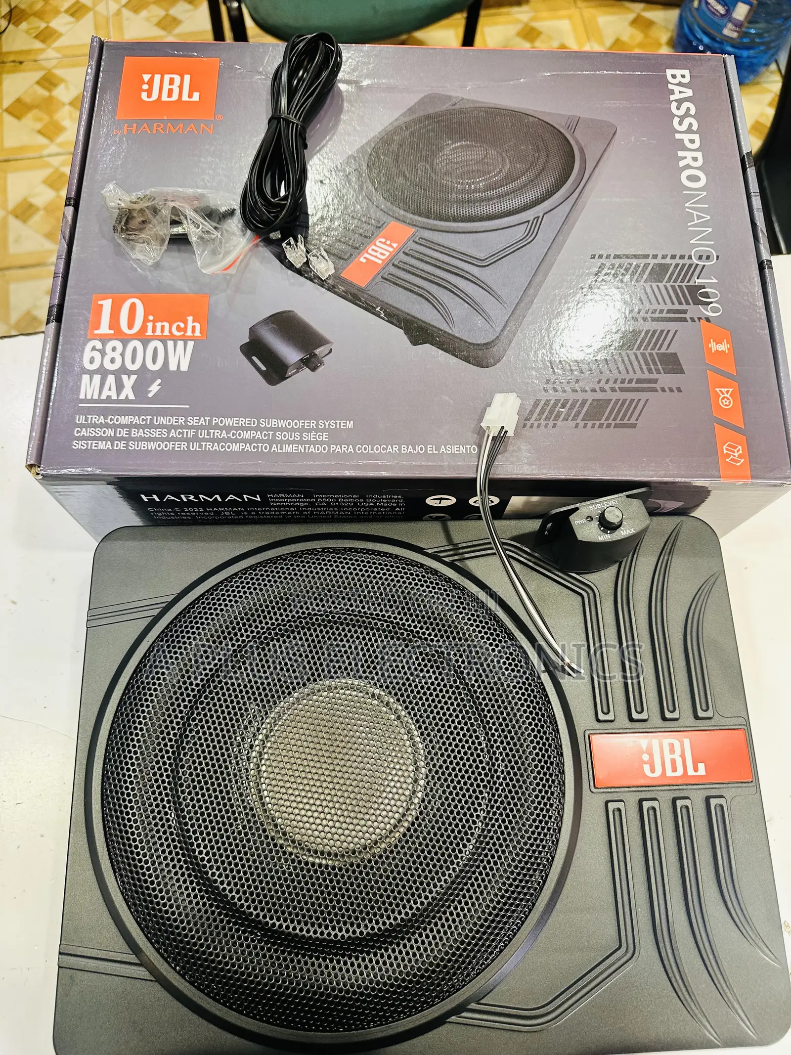 JBL Underseat Subwoofer 6800w Powerful Bass Car Audio System