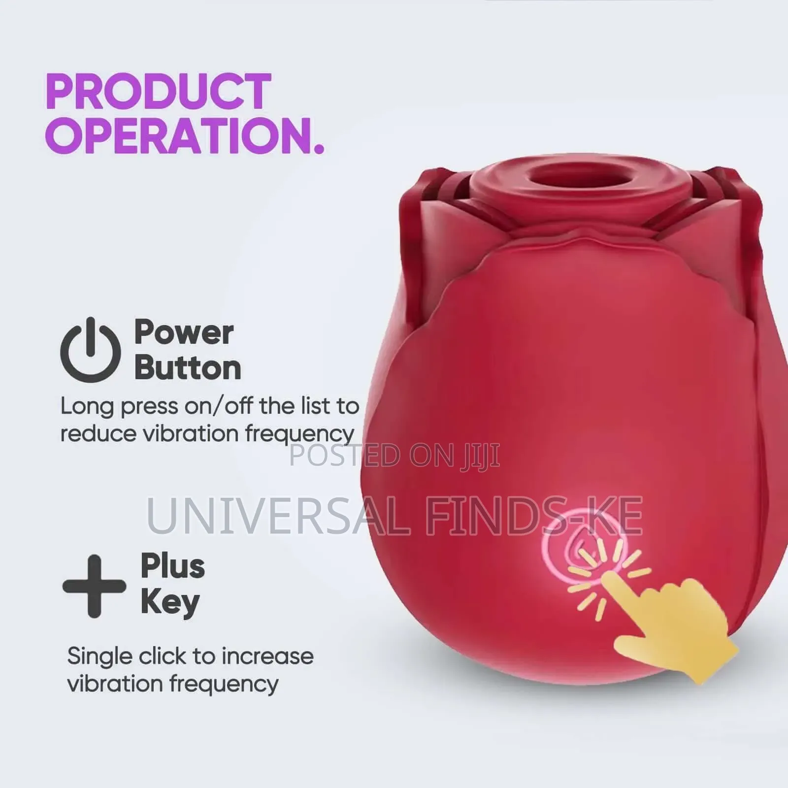 Clit Sucker/Rose Sucking Vibrator