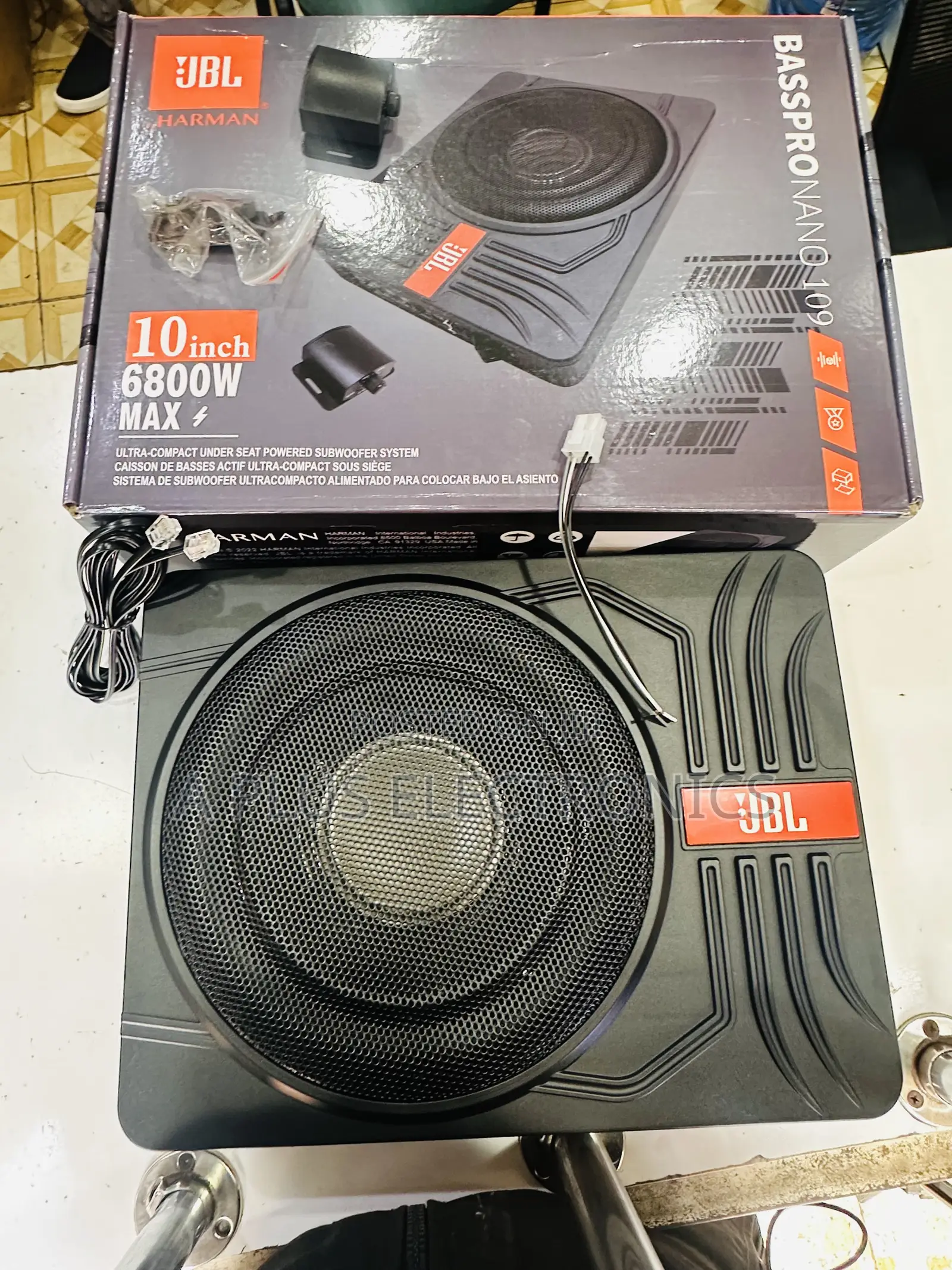 JBL Underseat Subwoofer 6800w Premium Car Bass Upgrade