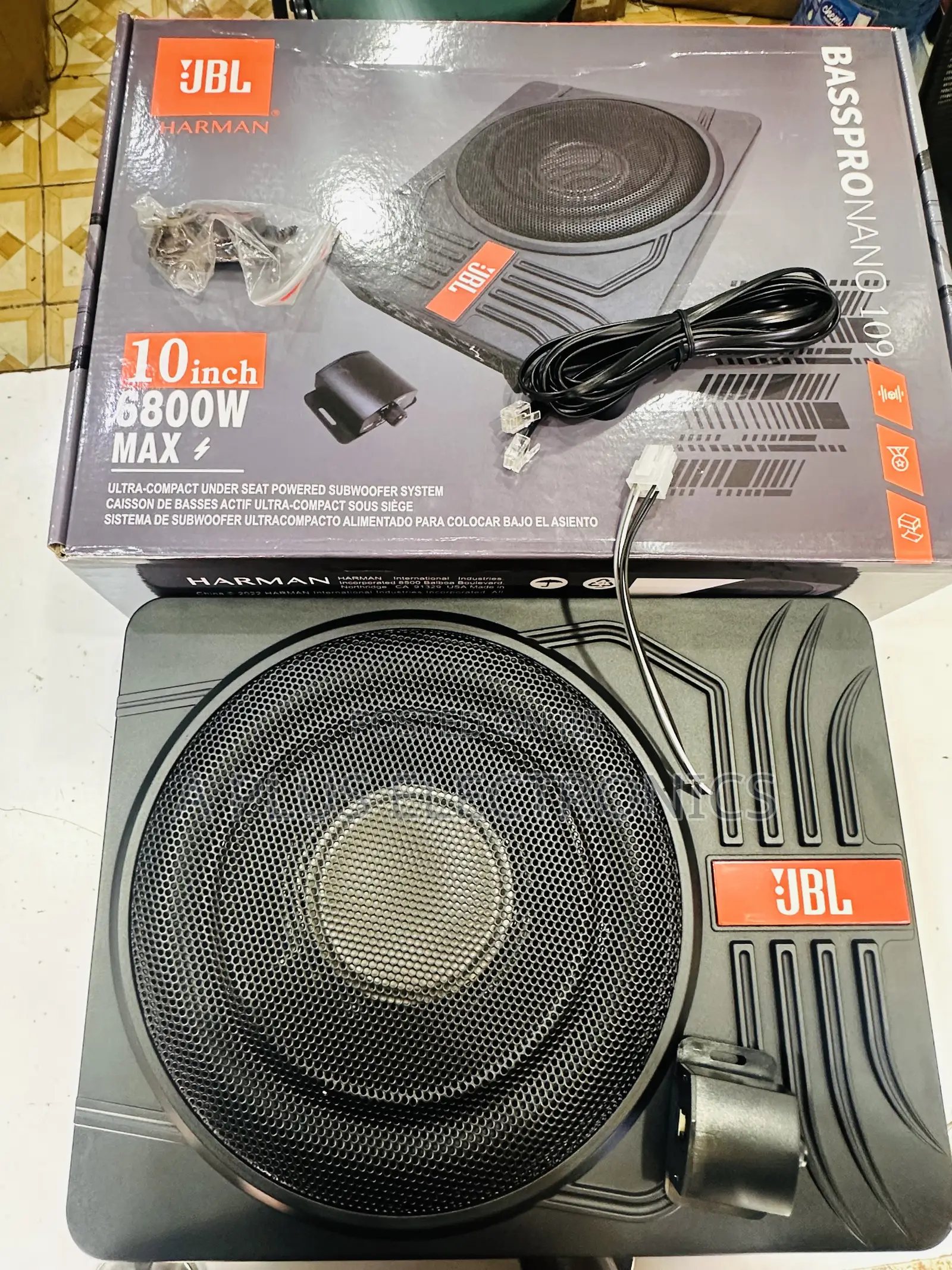 JBL Underseat Subwoofer 6800w Premium Car Bass Upgrade